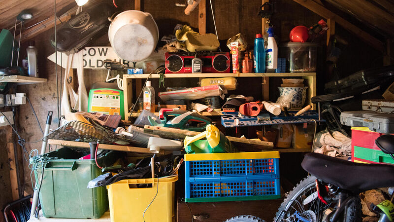 Decluttering your shed: Advice from the experts