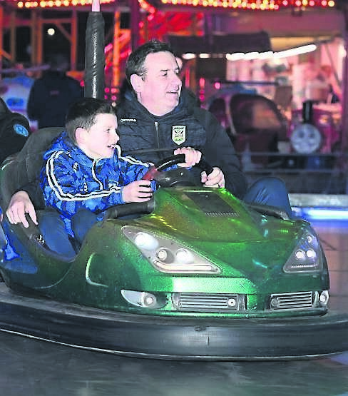 Sean and Dave O'Reilly, Douglas having fun on the dodgem 'bumper cars' at WinterLee at SuperValu Pairc Ui Chaoimh, Cork. Pic Larry Cummins Sean and Dave O'Reilly, Douglas having fun on the dodgem 'bumper cars' at WinterLee at SuperValu Pairc Ui Chaoimh, Cork. Pic Larry Cummins