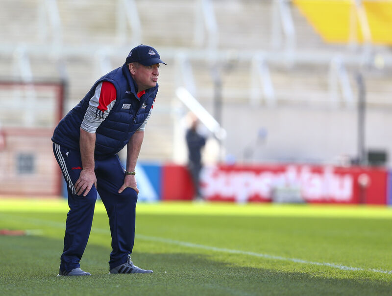 Cork manager John Cleary. Picture: INPHO/Ken Sutton