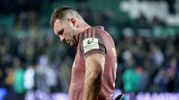 Tadhg Beirne dejected after the game 18/1/2025