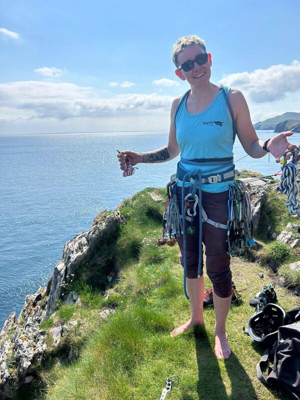 “I curse my way up sometimes," said Nora. 