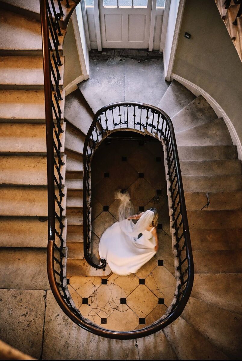 Liz's gown was from Bella Bleu Vintage. Liz's gown was from Bella Bleu Vintage.