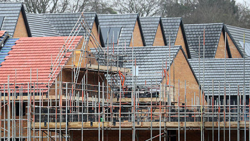 Number of homes built decreased by 6.7% last year, figures show Number of homes built decreased by 6.7% last year, figures show