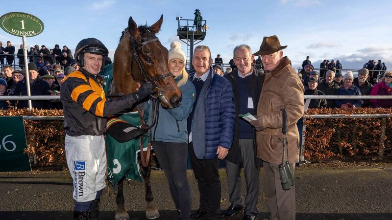 Townend takes the Thyestes Chase on Nick Rockett at Gowran Park and records a double Townend takes the Thyestes Chase on Nick Rockett at Gowran Park and records a double