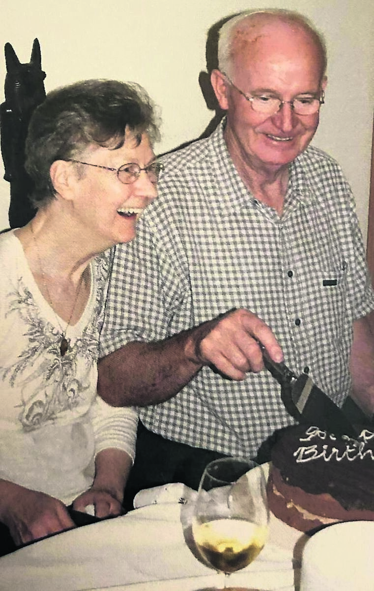 Anne Costello-Moore and her husband John. Anne died during the covid pandemic. Anne Costello-Moore and her husband John. Anne died during the covid pandemic.