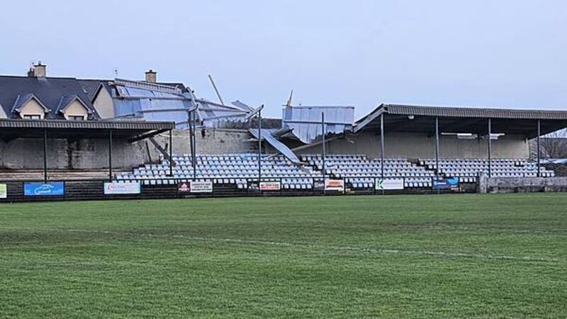 GAA club's roof ripped off and thousands left without power in Mid-West GAA club's roof ripped off and thousands left without power in Mid-West