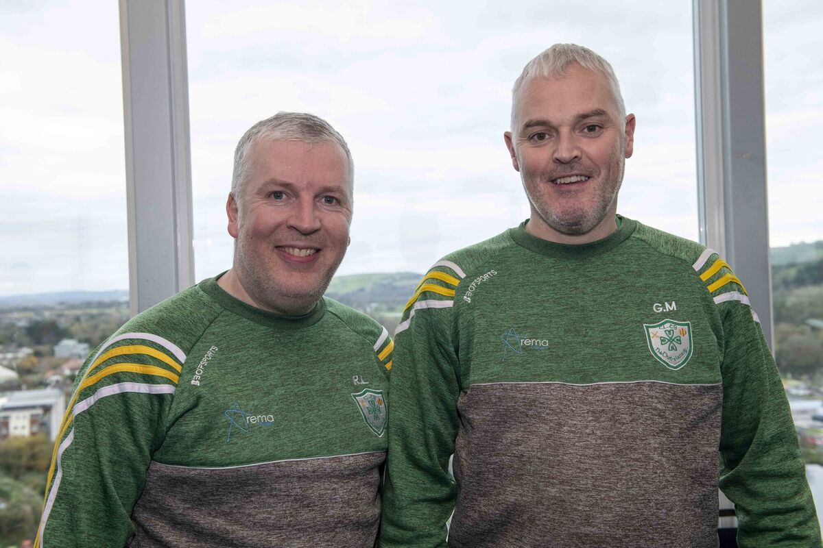 Eoon Lehane and Gerard Maher from Delanys GAA Club.