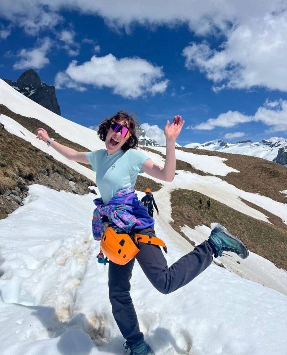Ciara moved to Switzerland almost a year ago. 