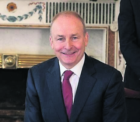 Cheap An Taoiseach, Mícheál Martin, Aire Gaeltachta le Gaeilge, an rud is annamh is iontach. Cheap An Taoiseach, Mícheál Martin, Aire Gaeltachta le Gaeilge, an rud is annamh is iontach.