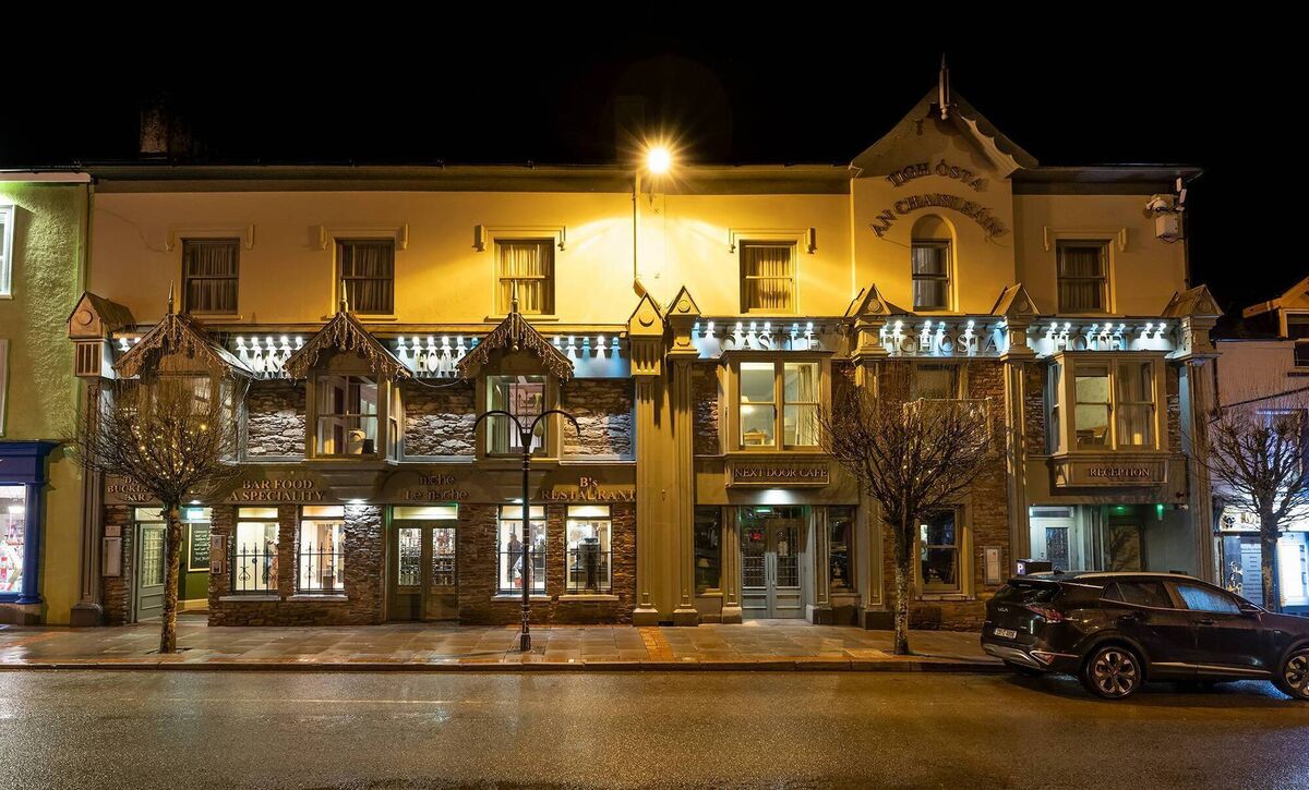 The Castle Hotel in Macroom. The Castle Hotel in Macroom.