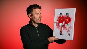 <p>Ben O'Connor stands for a portrait during the launch of TG4's award-winning Laochra Gael series at the Light House Cinema in Dublin. Picture: Seb Daly/Sportsfile</p>
