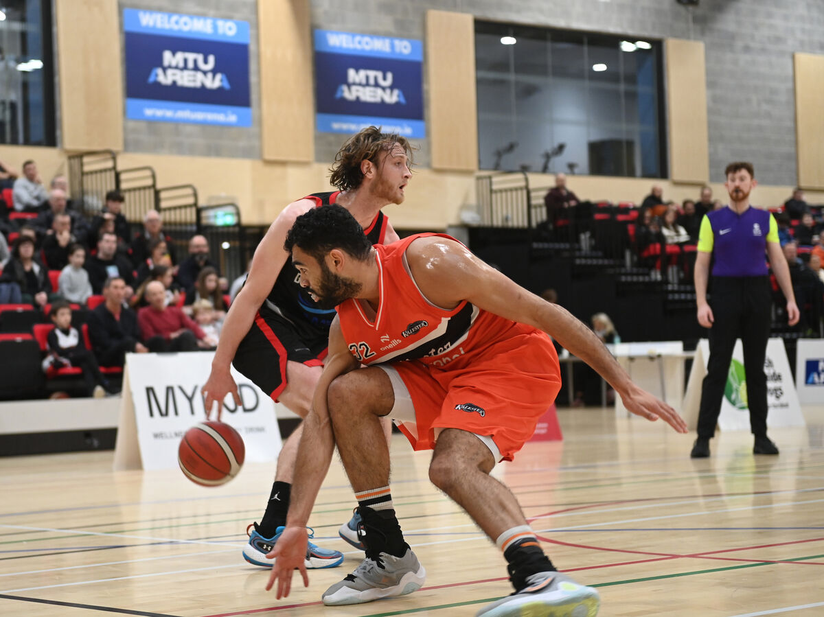  Jake Wolfe in action for Irish Guidedogs Ballincollig @MTU on Saturday. Picture: Larry Cummins