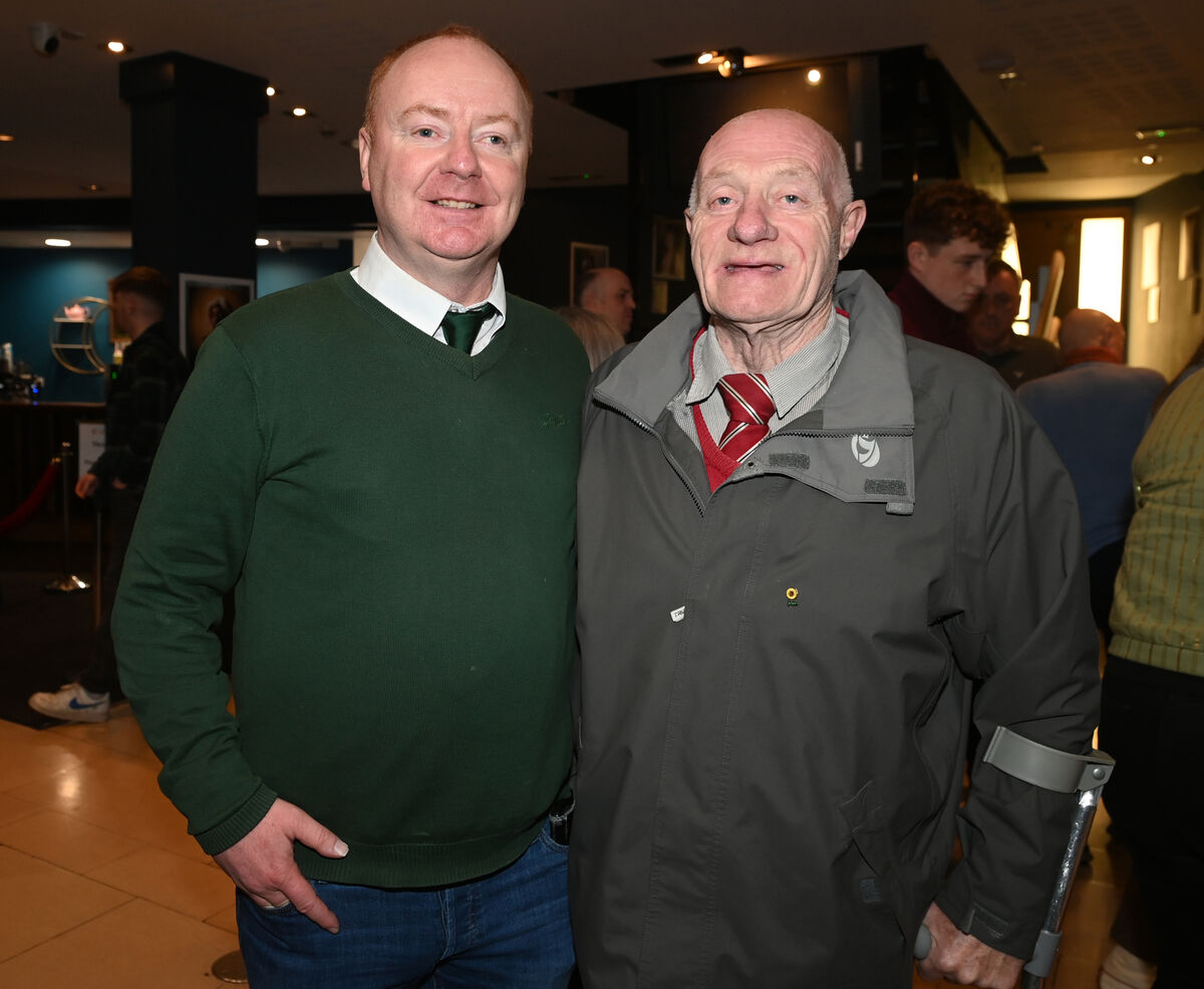 St Vincent's PRO Mick Nugent and Charlie Saville. Picture: Eddie O'Hare St Vincent's PRO Mick Nugent and Charlie Saville. Picture: Eddie O'Hare