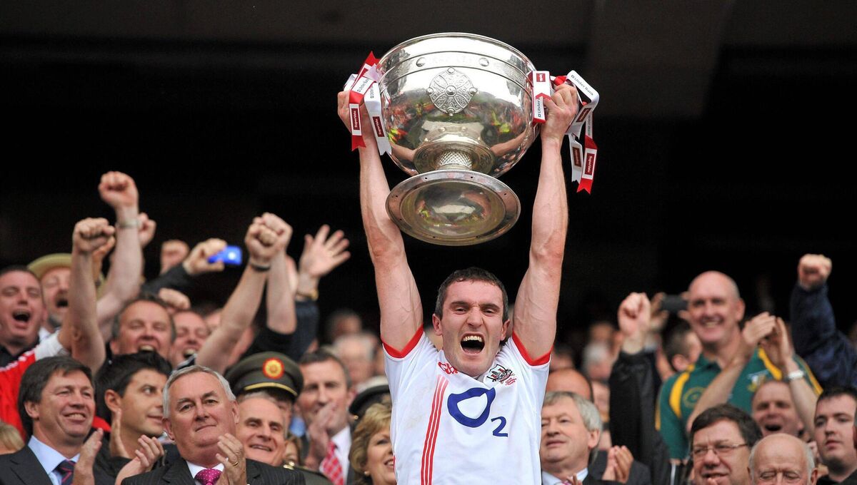 Cork captain Graham Canty lifts the Sam Maguire Cup in 2010. Picture: David Maher/SPORTSFILE Cork captain Graham Canty lifts the Sam Maguire Cup in 2010. Picture: David Maher/SPORTSFILE