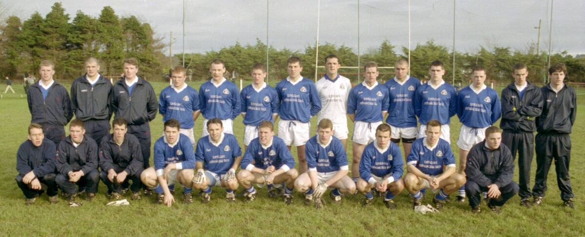 The Naomh Abán team that defeated Castletownbere in the IFC final in 1999.