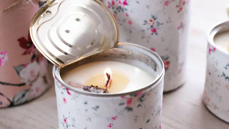 Me, make my very own scented candles? Well, I did try, honest