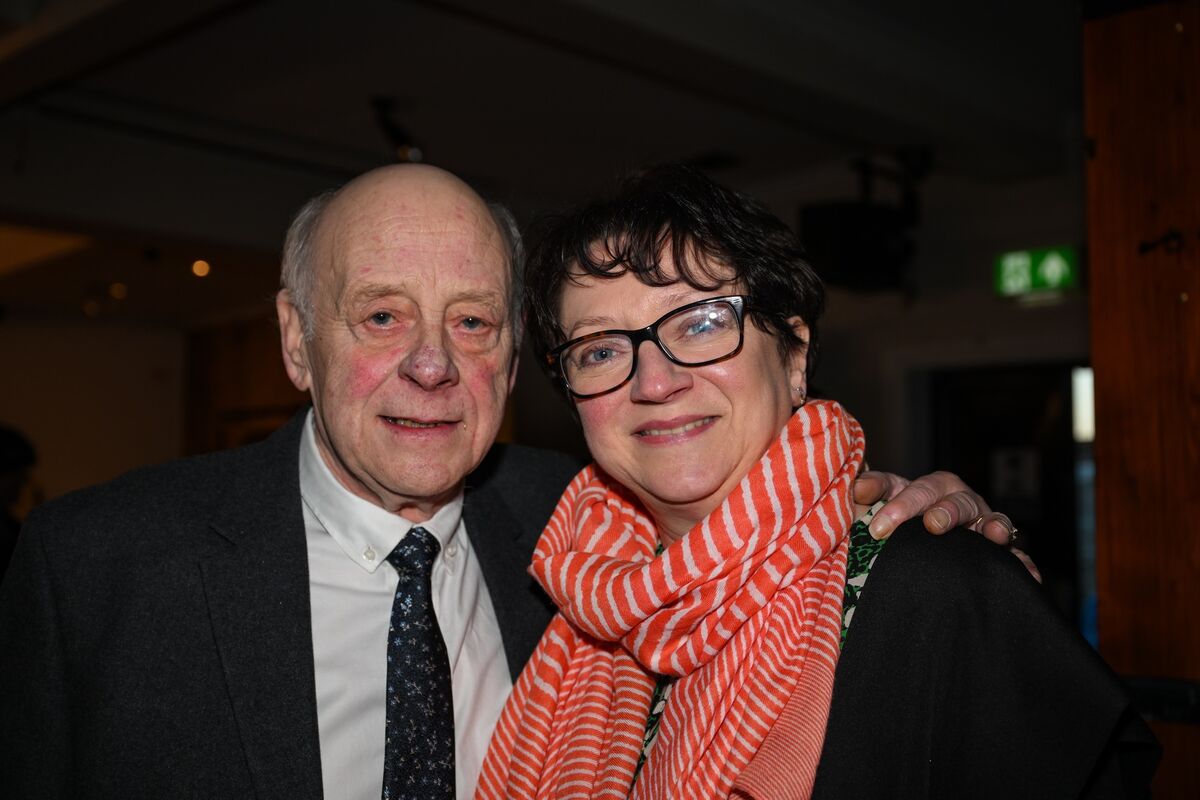 Jim and Susan Bailey at a charity concert organised by Jim in aid of Cork Penny Dinners at the Harp Bar