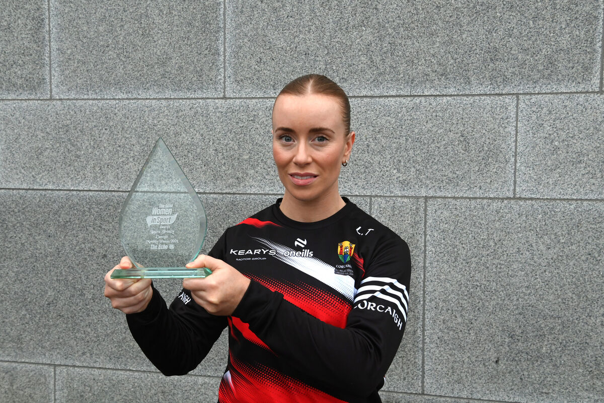 Laura Treacy, seen here after winning an Echo Women in Sport monthly award, is cited by Kilkenny's Miram Walsh as a prime example of how third-level players benefit from playing alongside stars from other counties. Picture@ Larry Cummins Laura Treacy, seen here after winning an Echo Women in Sport monthly award, is cited by Kilkenny's Miram Walsh as a prime example of how third-level players benefit from playing alongside stars from other counties. Picture@ Larry Cummins