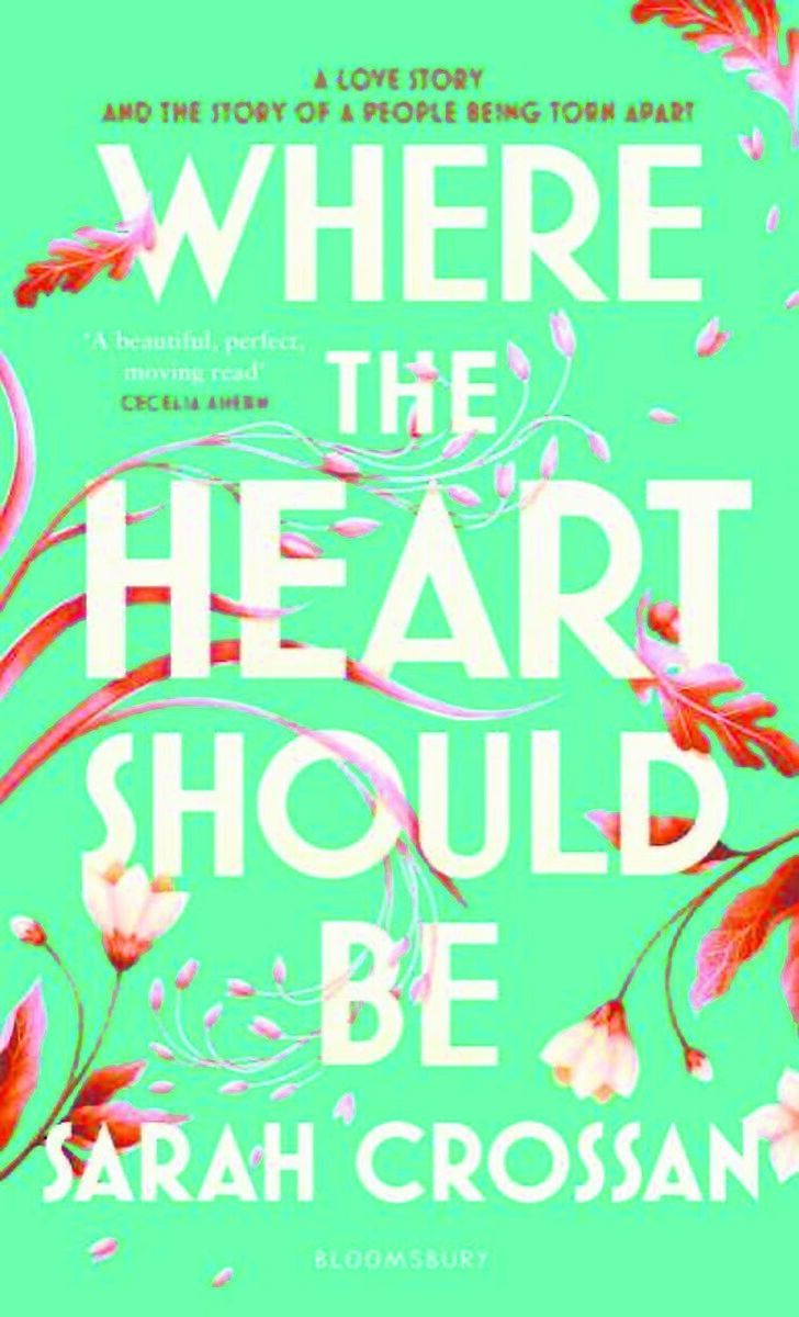 Where The Heart Should Be, by Sarah Crossan, and (below) May All Your Skies Be Blue, by Fiona Scarlett Where The Heart Should Be, by Sarah Crossan, and (below) May All Your Skies Be Blue, by Fiona Scarlett