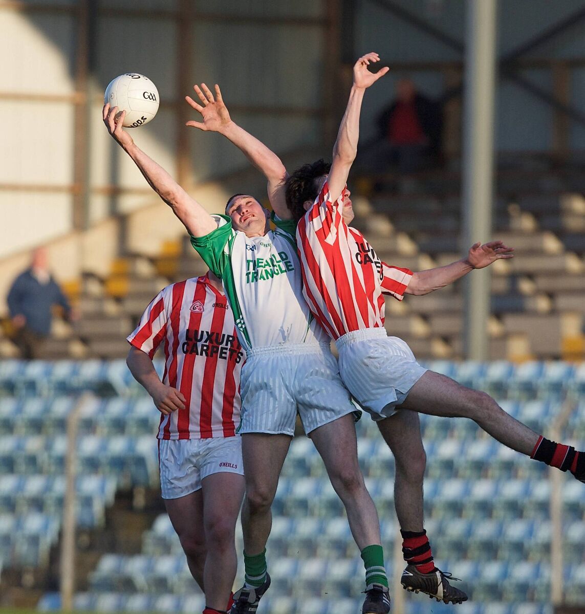 Imokilly's Kerry Mulvihill battles in the against Noel O'Leary of Muskerry in 2009, the East Cork division's last win until 2023. Picture: Neil Danton/News Digital Imokilly's Kerry Mulvihill battles in the against Noel O'Leary of Muskerry in 2009, the East Cork division's last win until 2023. Picture: Neil Danton/News Digital