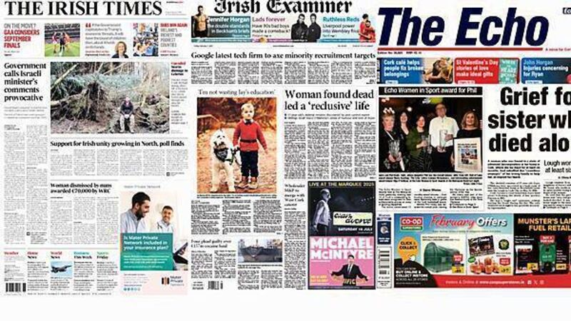 What the papers say: Friday's front pages