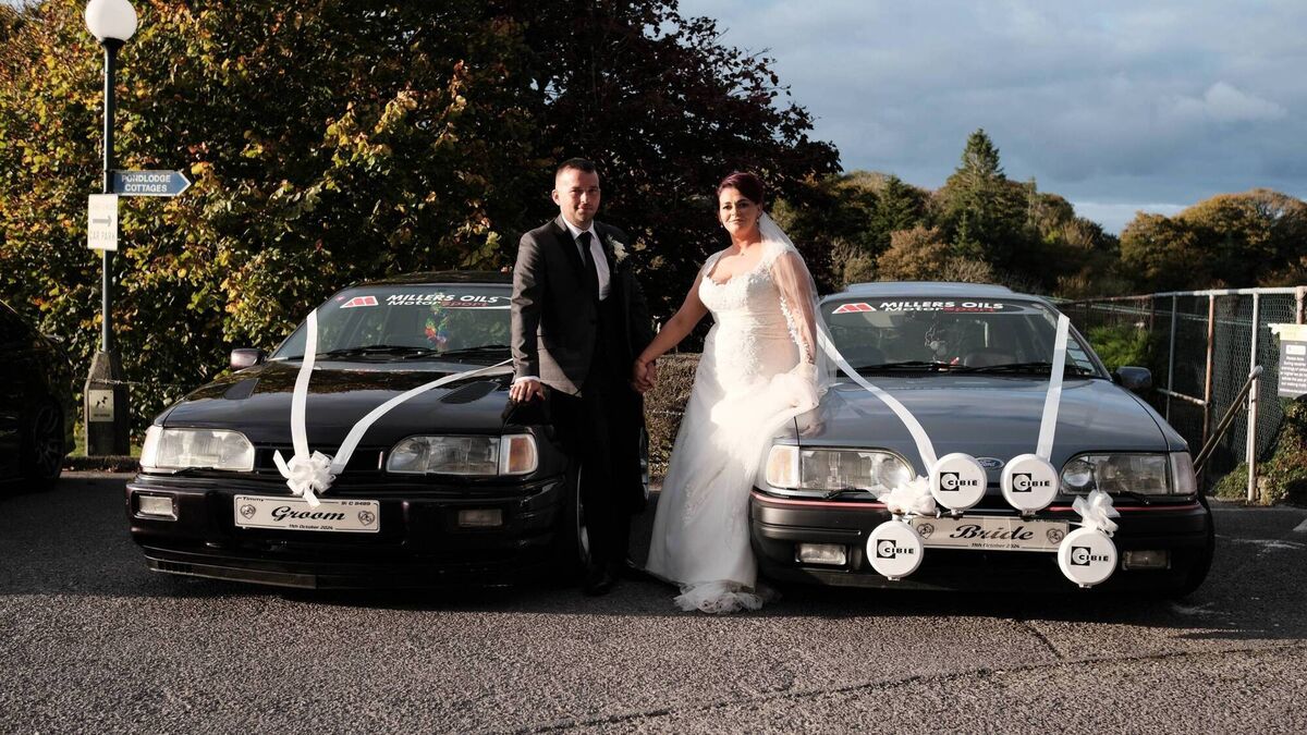 Wedding of the Week: Cork couple brought together through love of modified cars 