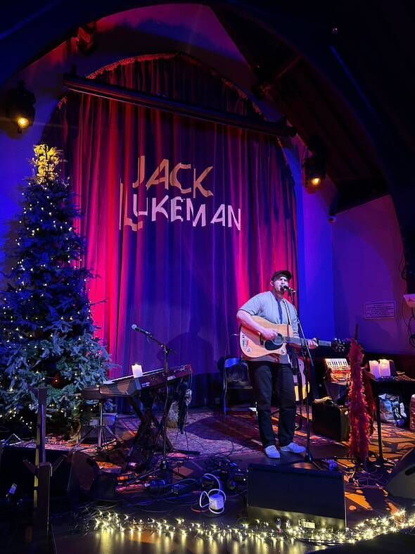 Cathal Fitz opening for Jack L in Seachurch, Ballycotton, Cork.