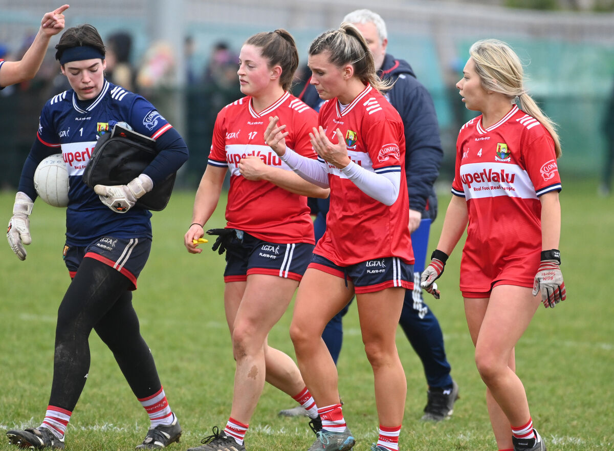 Cork's Sarah Murphy, Dara Kiniry, Roisin Ni Chorcora and Siobhan Callanan after defeating Tipperary. Picture: Eddie O'Hare Cork's Sarah Murphy, Dara Kiniry, Roisin Ni Chorcora and Siobhan Callanan after defeating Tipperary. Picture: Eddie O'Hare