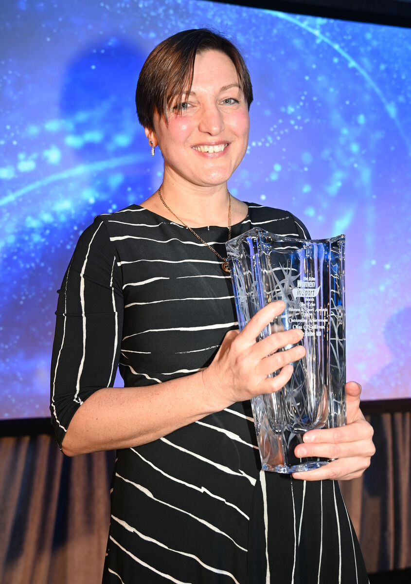 Ogla O'Sullivan, Outstanding Achievement award winner at The Echo Women in Sport Awards in the Metropole Hotel. Picture: Eddie O'Hare