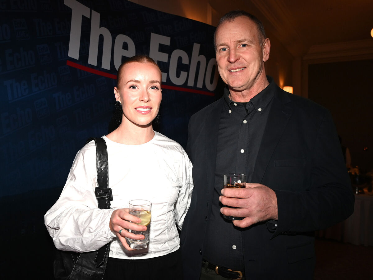 Laura Treacy, August winner, with her father Matty Treacy. Picture: Eddie O'Hare Laura Treacy, August winner, with her father Matty Treacy. Picture: Eddie O'Hare