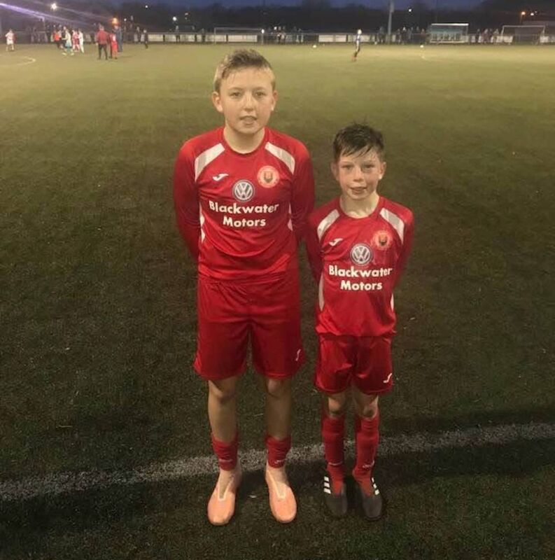 Luke Downey and Cathal O'Sullivan with a CSL underage team before moving to Cork City. Luke Downey and Cathal O'Sullivan with a CSL underage team before moving to Cork City.