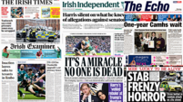 What the papers say: Monday's front pages