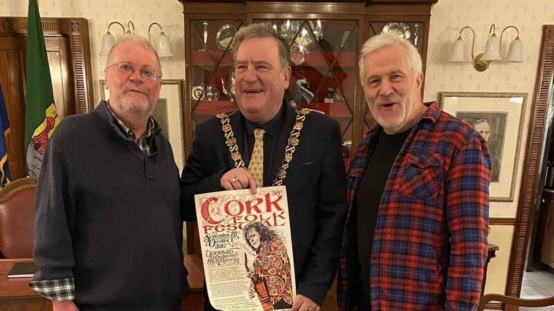 Cork Folk Festival honoured by mayor as new book 'reels down the years' Cork Folk Festival honoured by mayor as new book 'reels down the years'