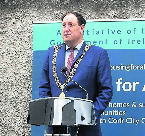 Cllr Kieran McCarthy in call for public lighting.