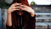 Depressed woman
