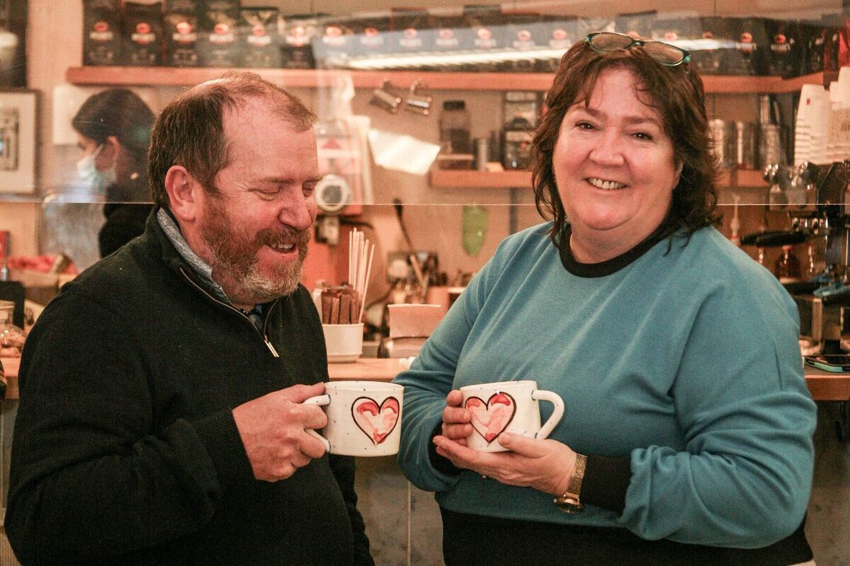 Charlie and Elmarie Mahon first met in 1991 and Charlie later moved to Cork to be with Elmarie. 