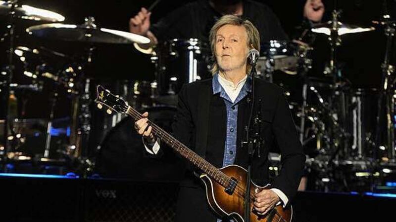 Paul McCartney plays surprise concert in small New York venue Paul McCartney plays surprise concert in small New York venue