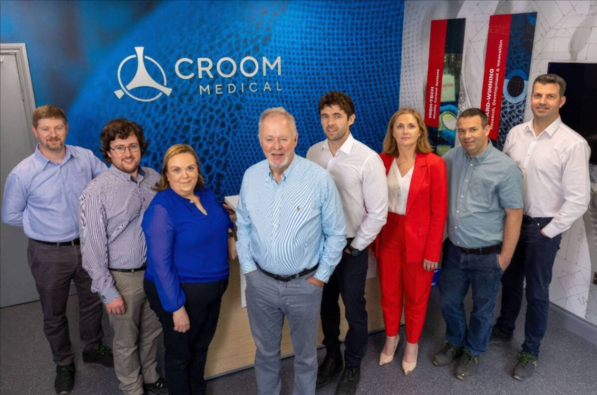 Croom Medical’s Leadership Team at their advanced manufacturing facility in Croom, Co Limerick. Croom Medical’s Leadership Team at their advanced manufacturing facility in Croom, Co Limerick.