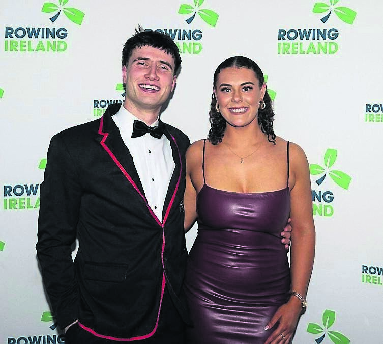 Andrew Sheehan and Alison Bergin at the Rowing Ireland annual awards. Picture: John O’Shaughnessy Andrew Sheehan and Alison Bergin at the Rowing Ireland annual awards. Picture: John O’Shaughnessy