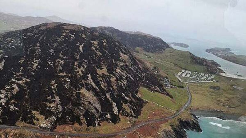 Investigation underway after fire in special conservation area in Cork Investigation underway after fire in special conservation area in Cork