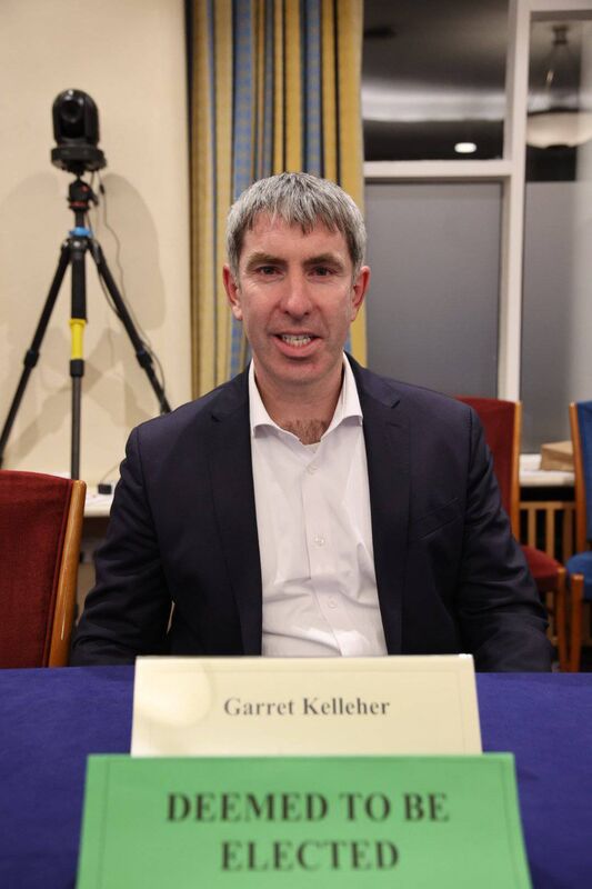 Cork city councillor Garret Kelleher was elected to the Seanad Industrial and Commercial Panel.  