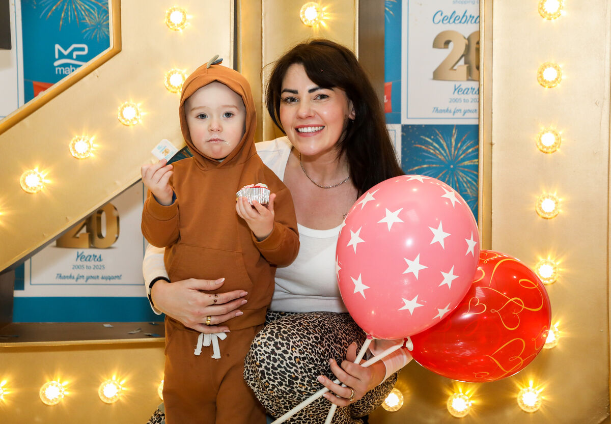 People of all ages have grown up alongside Mahon Point during its 20 years in business. Pictured are Oscar and Lauren McCarthy from Cobh enjoying the 20th anniversary celebrations. People of all ages have grown up alongside Mahon Point during its 20 years in business. Pictured are Oscar and Lauren McCarthy from Cobh enjoying the 20th anniversary celebrations.