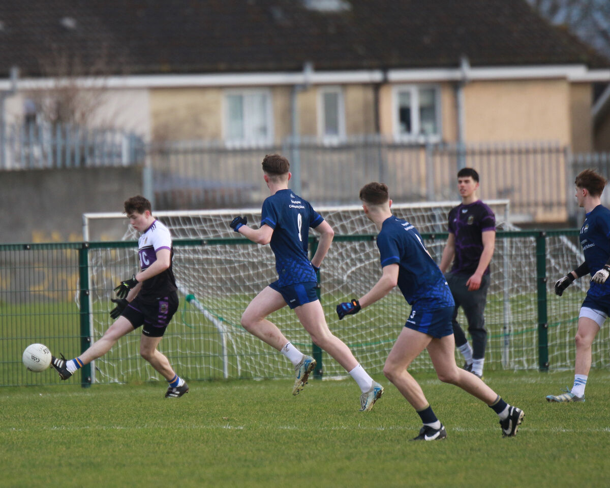 Dylan Lynch, Presentation Brothers College Cork, in possession of the ball. Picture: Brendan Gleeson Dylan Lynch, Presentation Brothers College Cork, in possession of the ball. Picture: Brendan Gleeson