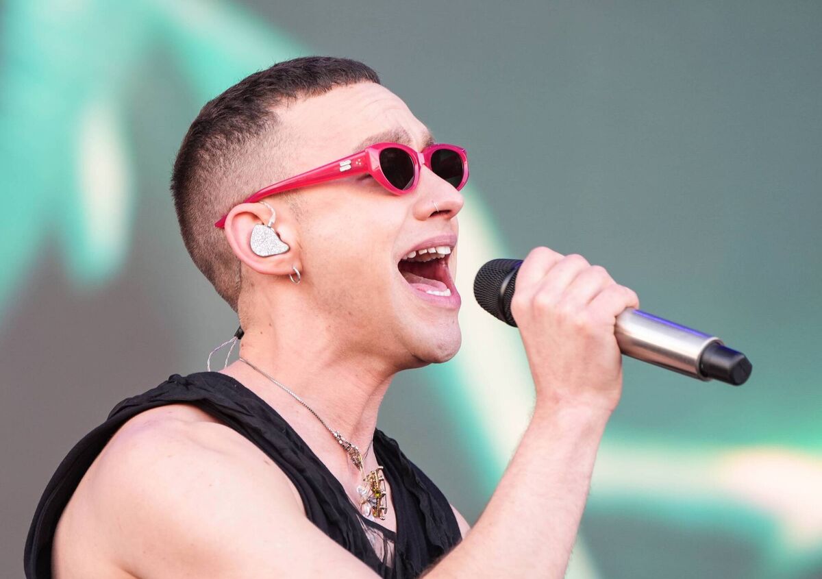 Olly Alexander during the BBC Radio1 Big Weekend at Stockwood Park. Picture: Ian West. Olly Alexander during the BBC Radio1 Big Weekend at Stockwood Park. Picture: Ian West.