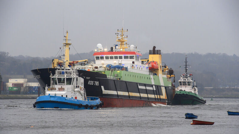 German registered super trawler detained off the south west coast