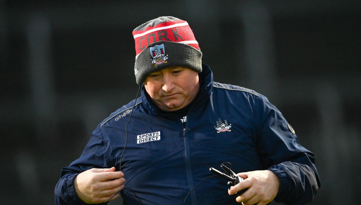 Cork manager Pat Ryan. Picture: Tom Beary/Sportsfile