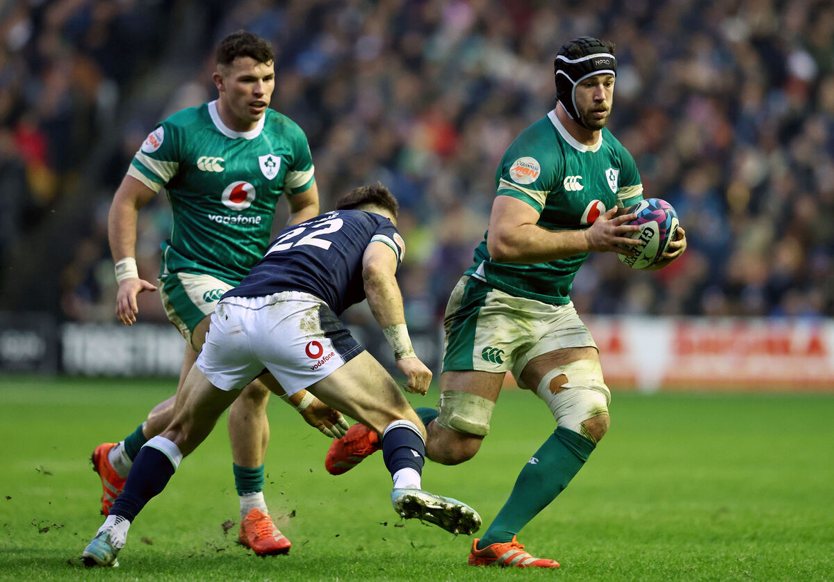 Ireland's Caelan Doris. Picture: INPHO/Dan Sheridan Ireland's Caelan Doris. Picture: INPHO/Dan Sheridan