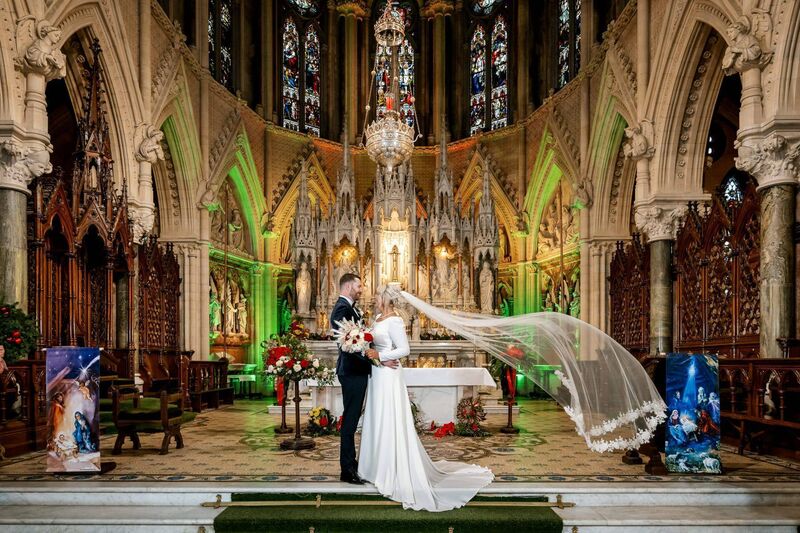 Clodagh and James were married at Cobh Cathedral on New Year’s Eve.