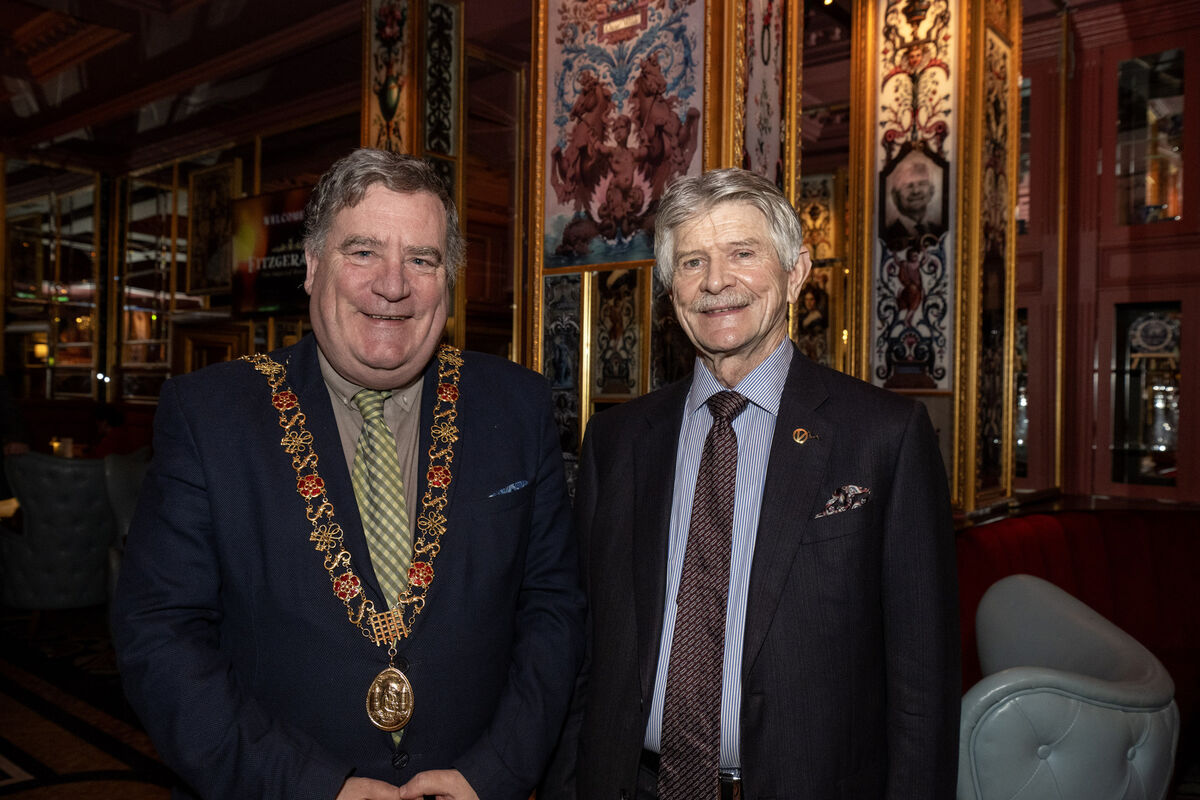 Pictured left to right: Lord Mayor of Cork, Cllr. Dan Boyle and Louis Fitzgerald, owner of the Imperial Hotel. Picture: Brian Lougheed Pictured left to right: Lord Mayor of Cork, Cllr. Dan Boyle and Louis Fitzgerald, owner of the Imperial Hotel. Picture: Brian Lougheed