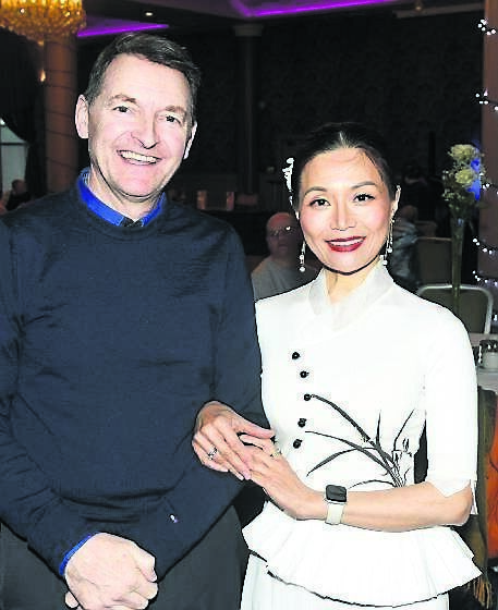 Liam Harris and Donna Huang are all smiles at the Douglas Young at Heart St Valentine’s tea dance at the Rochestown Park Hotel.